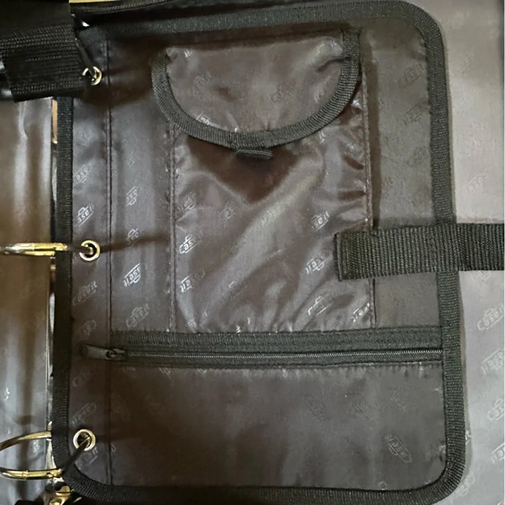 NWT CASE IT THE DUAL 2.0 BLACK/GRAY 2-IN-1 DUAL RING BINDER 4